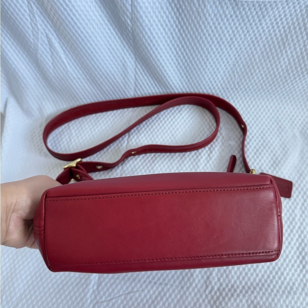 Coach Vintage Y2K Rare Legacy Small Pocket Hobo 9136 Leather Shoulder Bag - Picture 7 of 14